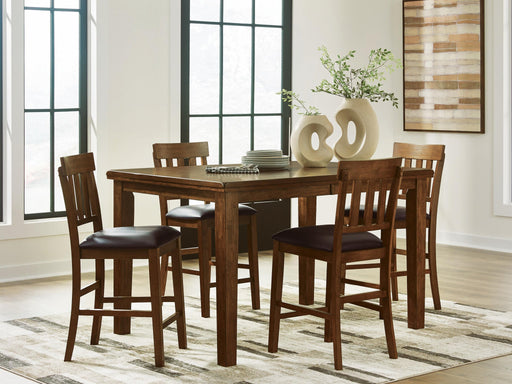 Ralene Counter Height Dining Table and 4 Barstools - alternate view 2