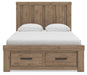 Garistyn Queen Panel Storage Bed, Dresser, Mirror, Chest and Nightstand - alternate view 5
