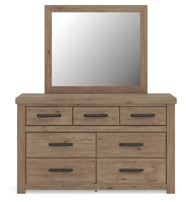Garistyn Queen Panel Storage Bed, Dresser, Mirror, Chest and Nightstand - alternate view 12
