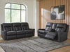 Mackmenville Reclining Sofa and Reclining Loveseat with Console - alternate view 2