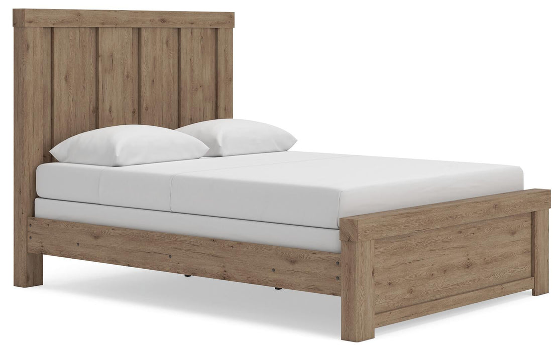 Garistyn Queen Panel Bed. Dresser, Mirror and Nightstand - alternate view 3