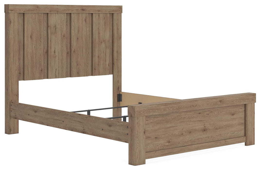 Garistyn Queen Panel Bed. Dresser, Mirror and Nightstand - alternate view 6