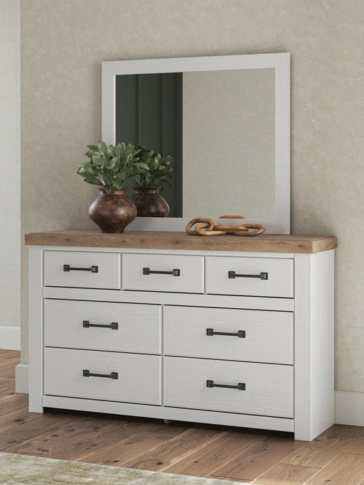 Savonport King Panel Bed, Dresser and Mirror - alternate view 2