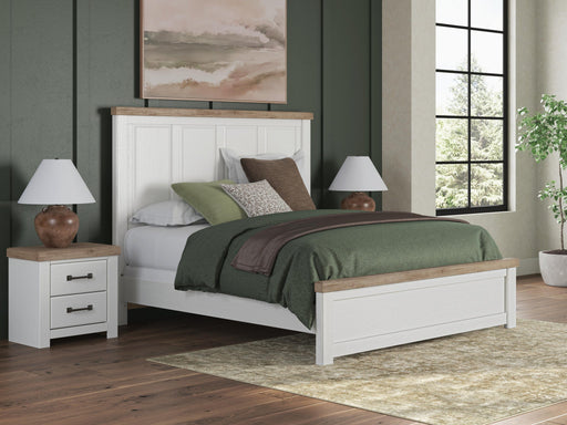 Savonport King Panel Bed. Dresser, Mirror and Nightstand - alternate view 2