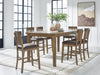 Broxtyn Counter Height Dining Table and 6 Barstools - alternate view 2
