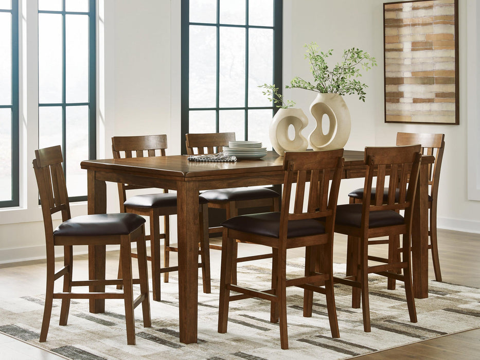 Ralene Counter Height Dining Table and 6 Barstools - alternate view 2