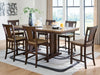 Anixburg Counter Height Dining Table and 6 Barstools - alternate view 2