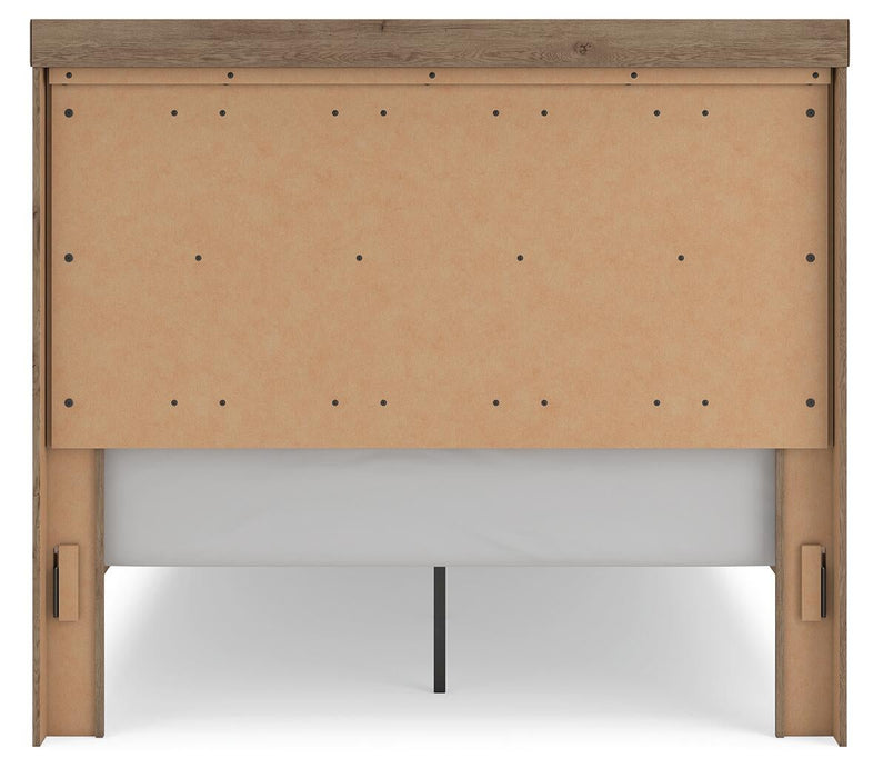 Garistyn Queen Panel Storage Bed. Dresser, Mirror and Nightstand - alternate view 4