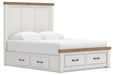 Savonport Queen Panel Storage Bed, Dresser, Mirror, Chest and Nightstand - alternate view 3