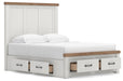 Savonport Queen Panel Storage Bed, Dresser, Mirror, Chest and Nightstand - alternate view 7