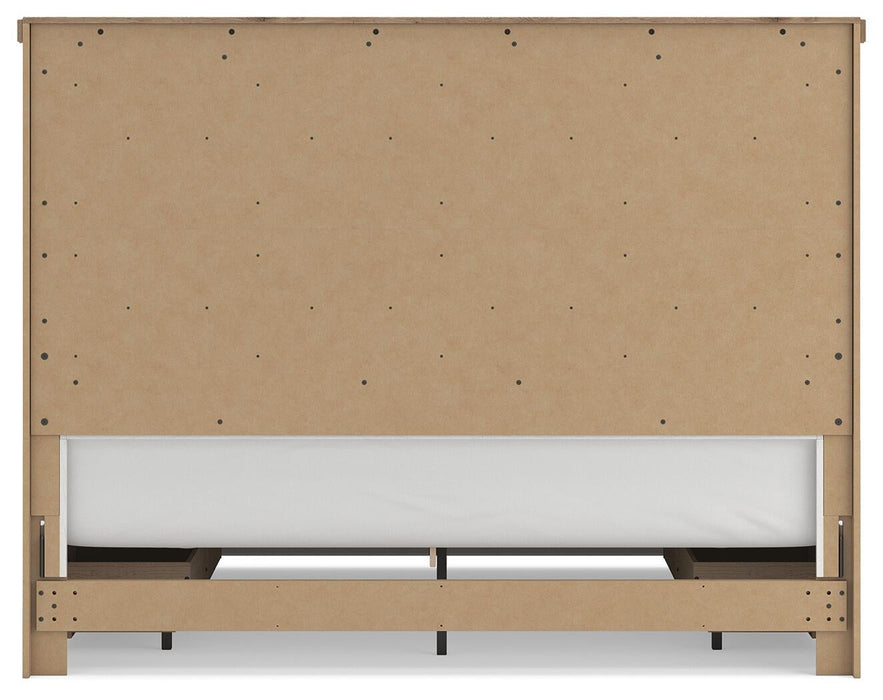 Savonport King Panel Bed with Storage. Dresser, Mirror and Nightstand - alternate view 5