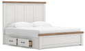 Savonport King Panel Bed with Storage. Dresser, Mirror and Nightstand - alternate view 7