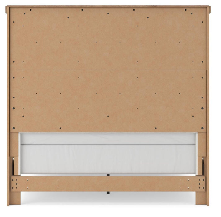 Savonport Queen Panel Storage Bed, Dresser and Mirror - alternate view 5