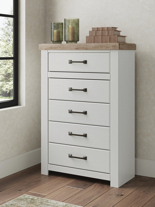 Savonport Full Panel Storage Bed, Dresser, Mirror, Chest and Nightstand - alternate view 16