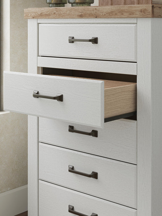 Savonport Full Panel Storage Bed, Dresser, Mirror, Chest and Nightstand - alternate view 22