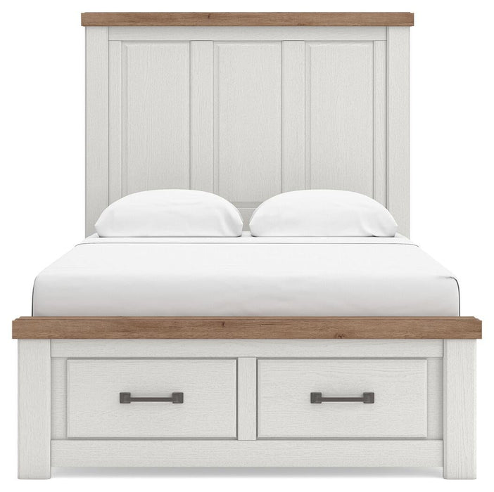 Savonport Full Panel Storage Bed. Dresser, Mirror and Nightstand - alternate view 4