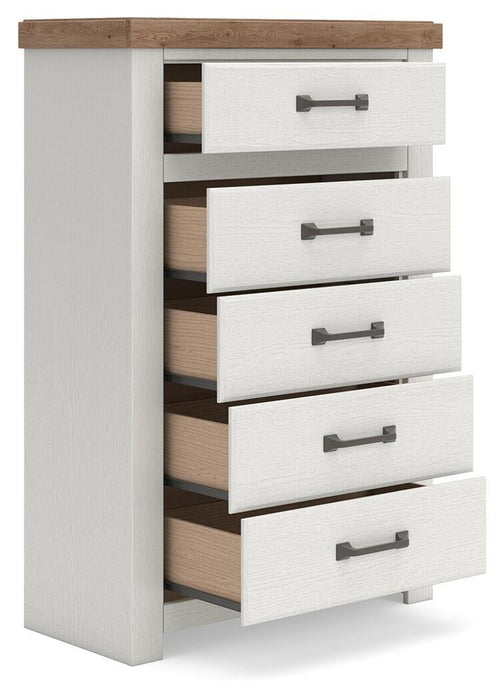 Savonport Queen Panel Bed with Storage, Dresser, Mirror, Chest and Nightstand - alternate view 19