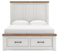 Savonport Queen Panel Storage Bed. Dresser, Mirror and Nightstand - alternate view 4