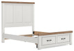 Savonport Queen Panel Storage Bed. Dresser, Mirror and Nightstand - alternate view 6