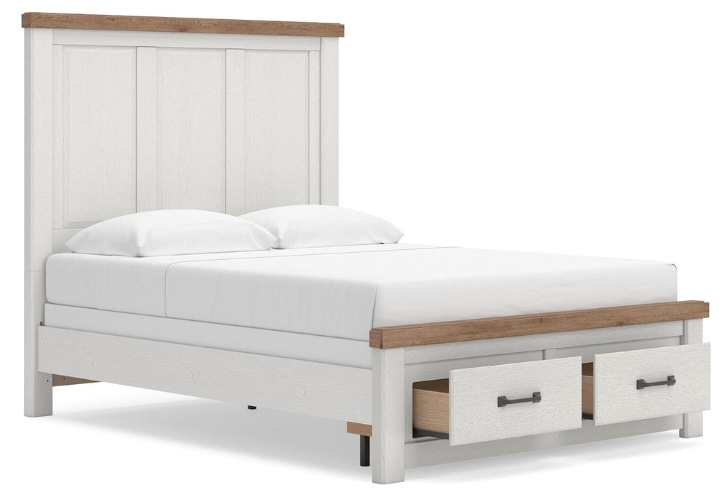 Savonport Queen Panel Storage Bed, Dresser, Mirror, Chest and Nightstand - alternate view 8
