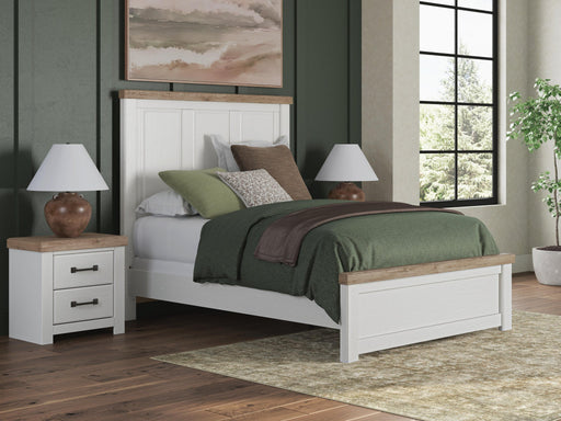 Savonport Queen Panel Bed. Dresser, Mirror and Nightstand - alternate view 2