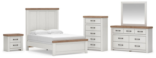 Savonport Full Panel Bed, Dresser, Mirror, Chest and Nightstand - alternate view 2