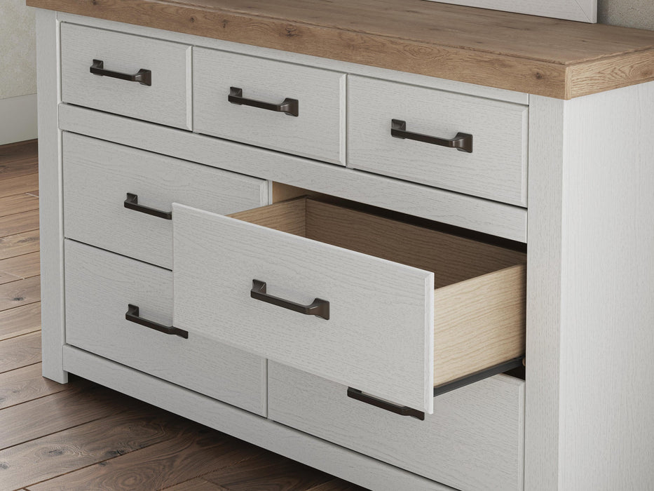 Savonport Full Panel Bed, Dresser and Mirror - alternate view 13