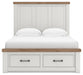Savonport King Panel Storage Bed, Dresser, Mirror, Chest and Nightstand - alternate view 4