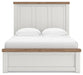 Savonport Queen Panel Bed with Storage, Dresser and Mirror - alternate view 4