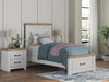 Savonport Twin Panel Storage Bed, Dresser and Mirror - alternate view 2