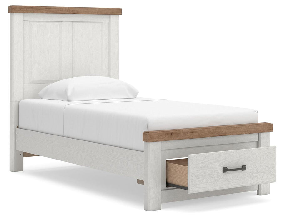 Savonport Twin Panel Storage Bed, Dresser and Mirror - alternate view 7
