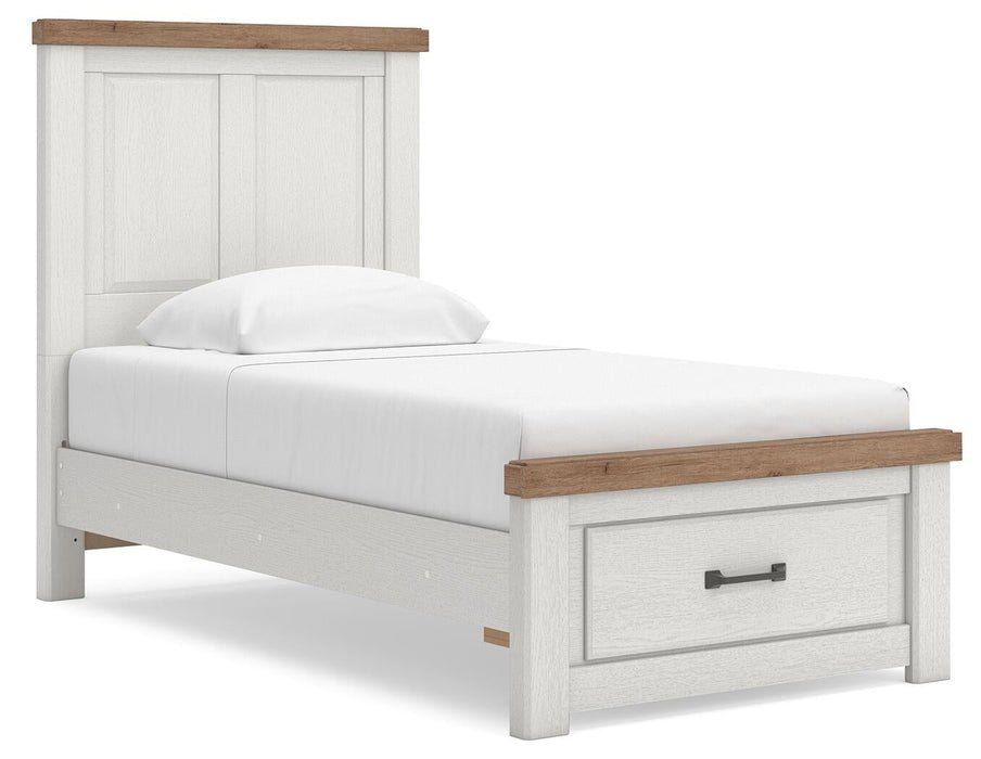 Savonport Twin Panel Storage Bed. Dresser, Mirror and Nightstand - alternate view 3