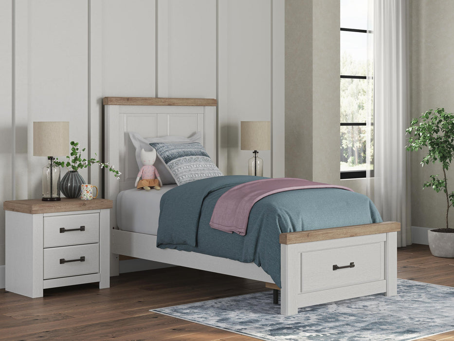 Savonport Twin Panel Storage Bed. Dresser, Mirror and Nightstand - alternate view 2