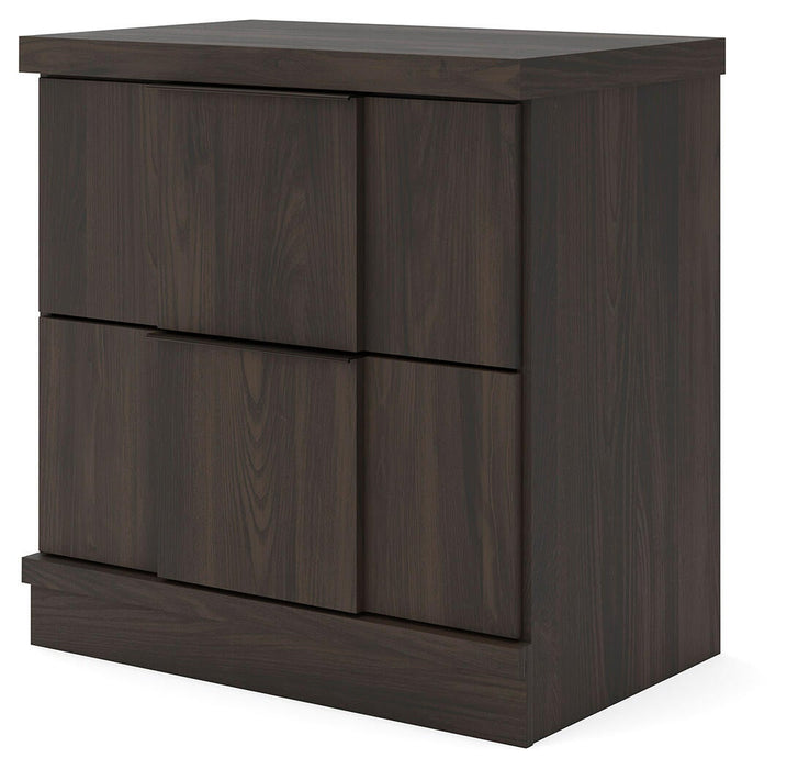 Shaehartin Two Drawer Night Stand - alternate view 3