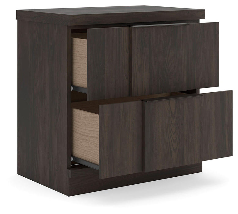 Shaehartin Two Drawer Night Stand - alternate view 4