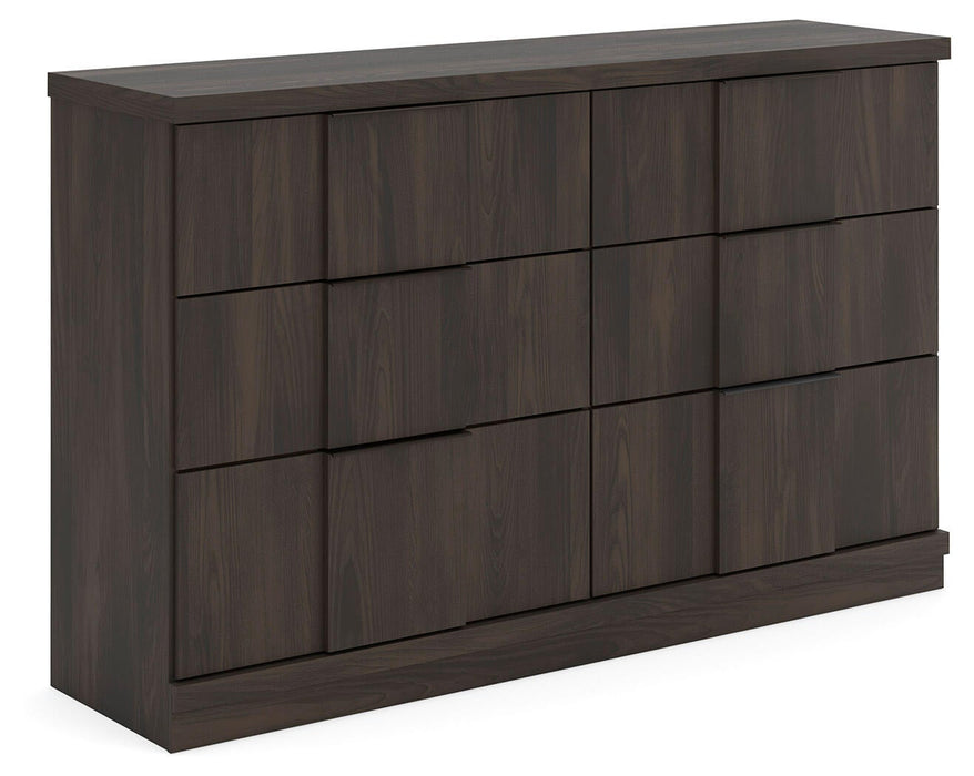 Shaehartin Six Drawer Dresser - alternate view 2