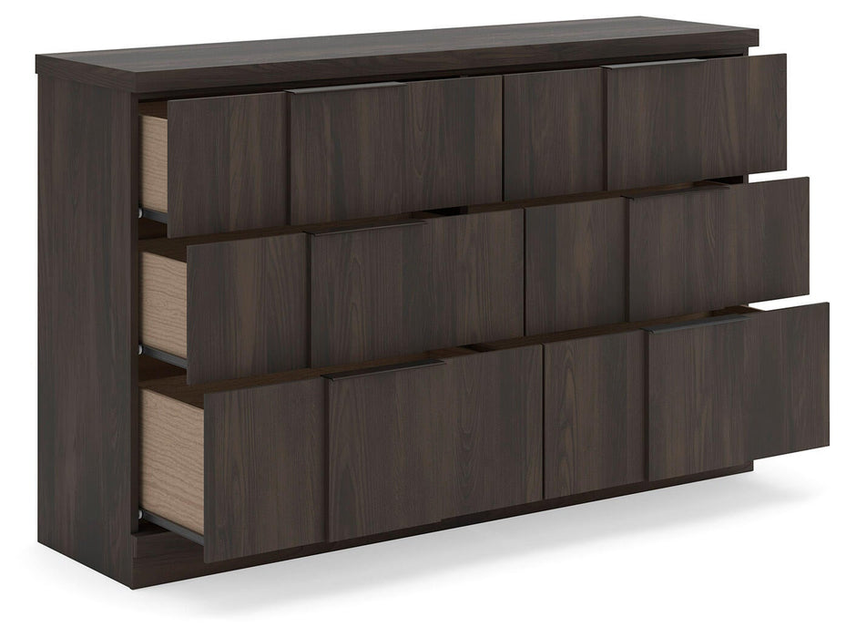 Shaehartin Six Drawer Dresser - alternate view 4