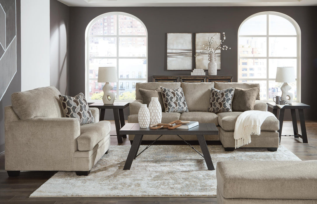 Stonemeade Sofa Chaise, Chair, and Ottoman - alternate view 2