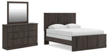Jadiston Queen Panel Bed, Dresser and Mirror