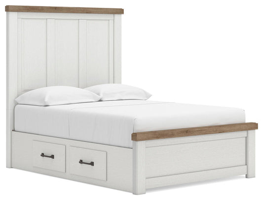 Savonport Full Panel Bed with Storage - alternate view 2