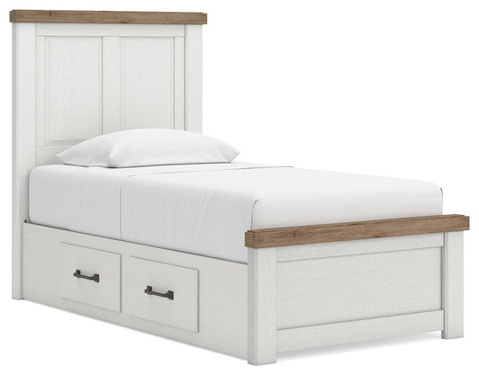 Savonport Twin Panel Bed with Storage - alternate view 2
