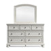 Robbinsdale California King Sleigh Bed with Storage with Mirrored Dresser - alternate view 7